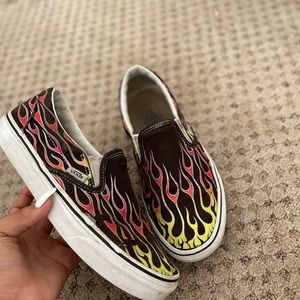 Flame Slip Ons w box